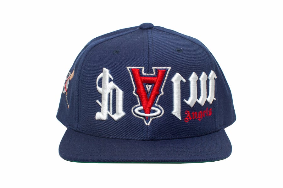 Image of Upside Down Navy PA SnapBack
