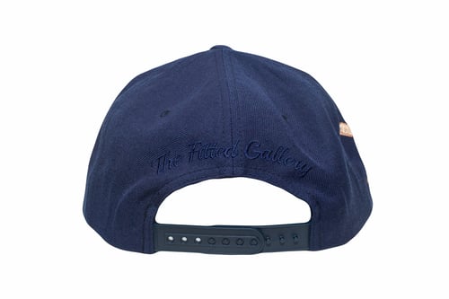 Image of Upside Down Navy PA SnapBack 