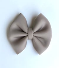 Image 3 of Taupe Diva Nylon Band Or Clip