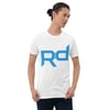 RD Blue Logo on White Tee (Unisex) FREE SHIPPING TO UK, EU, USA & JPN!