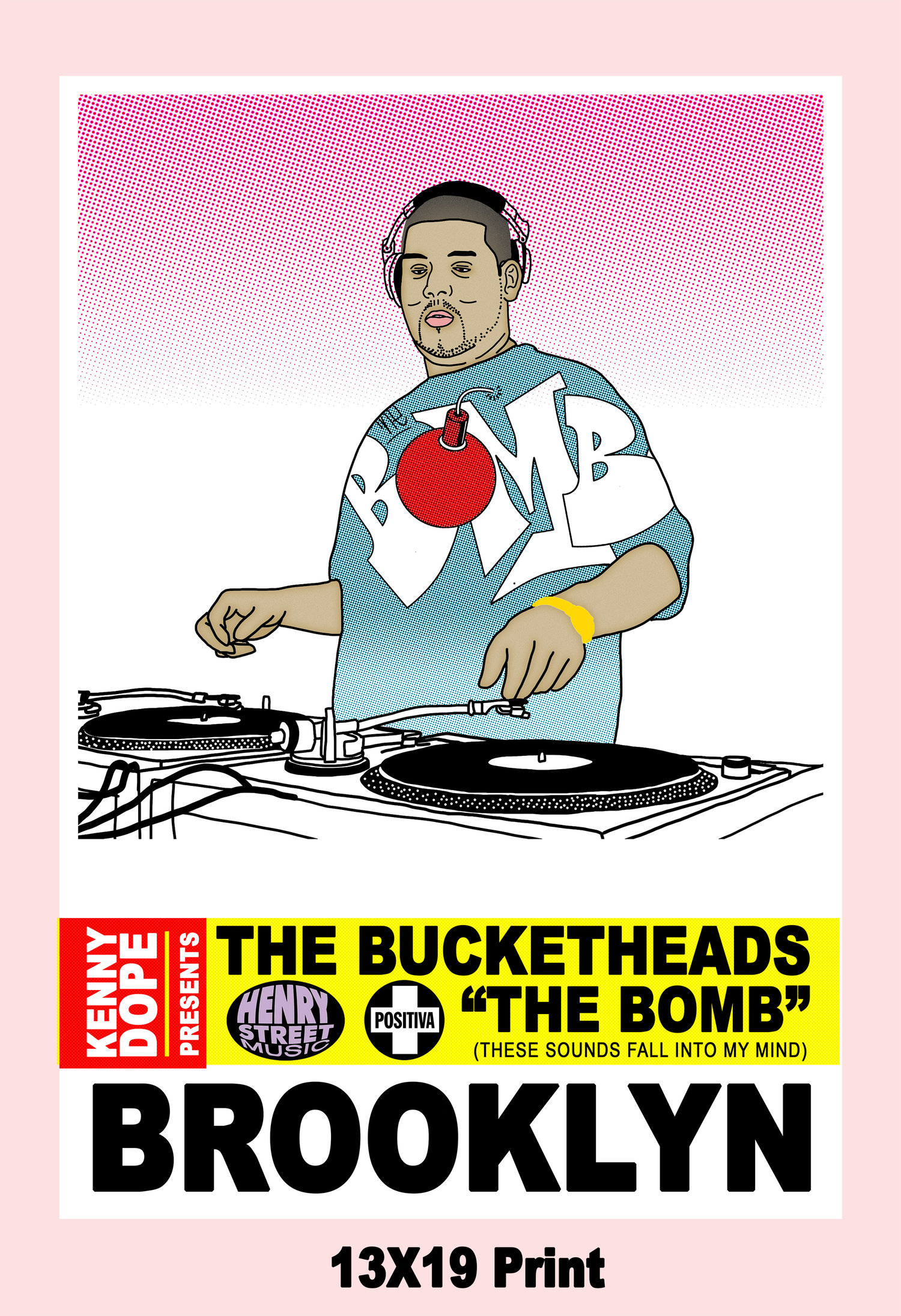 Kenny Dope Presents "The Bucketheads" Poster