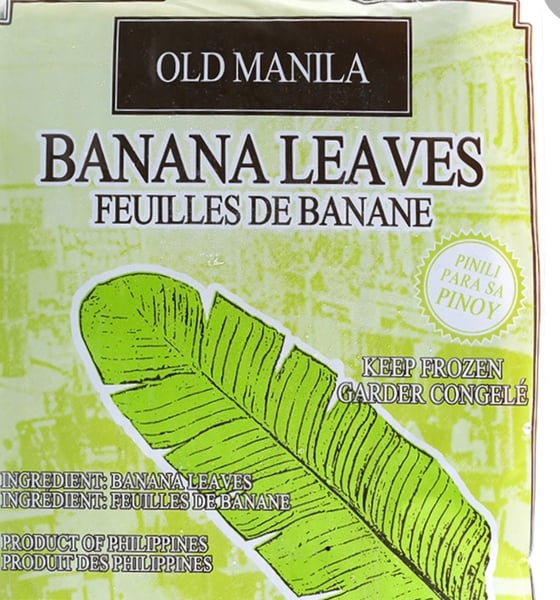 Image of Old Manila Banana Leaves 1 lb