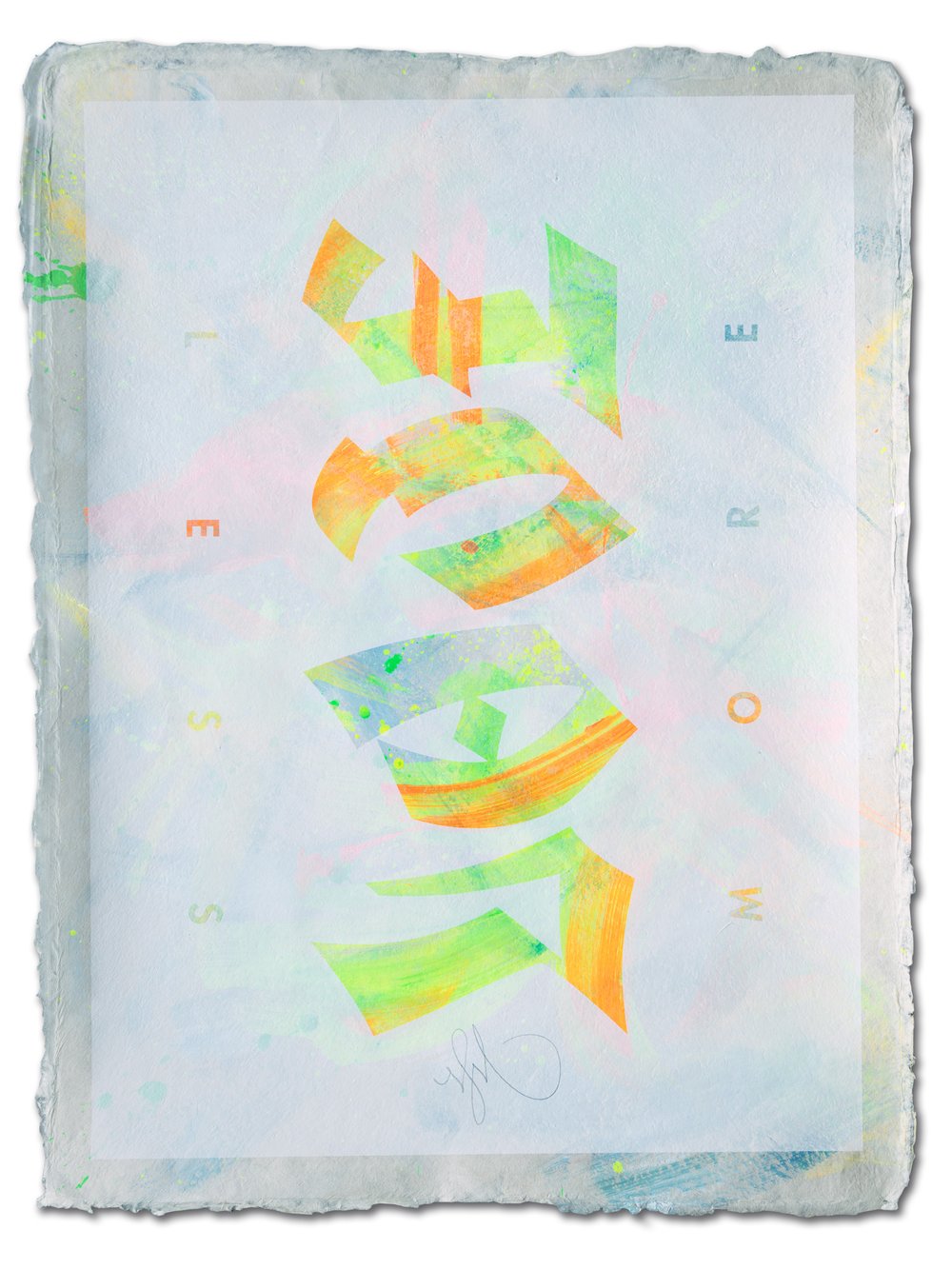 Image of Fear Less Love More (FLUO) / Niels Shoe Meulman