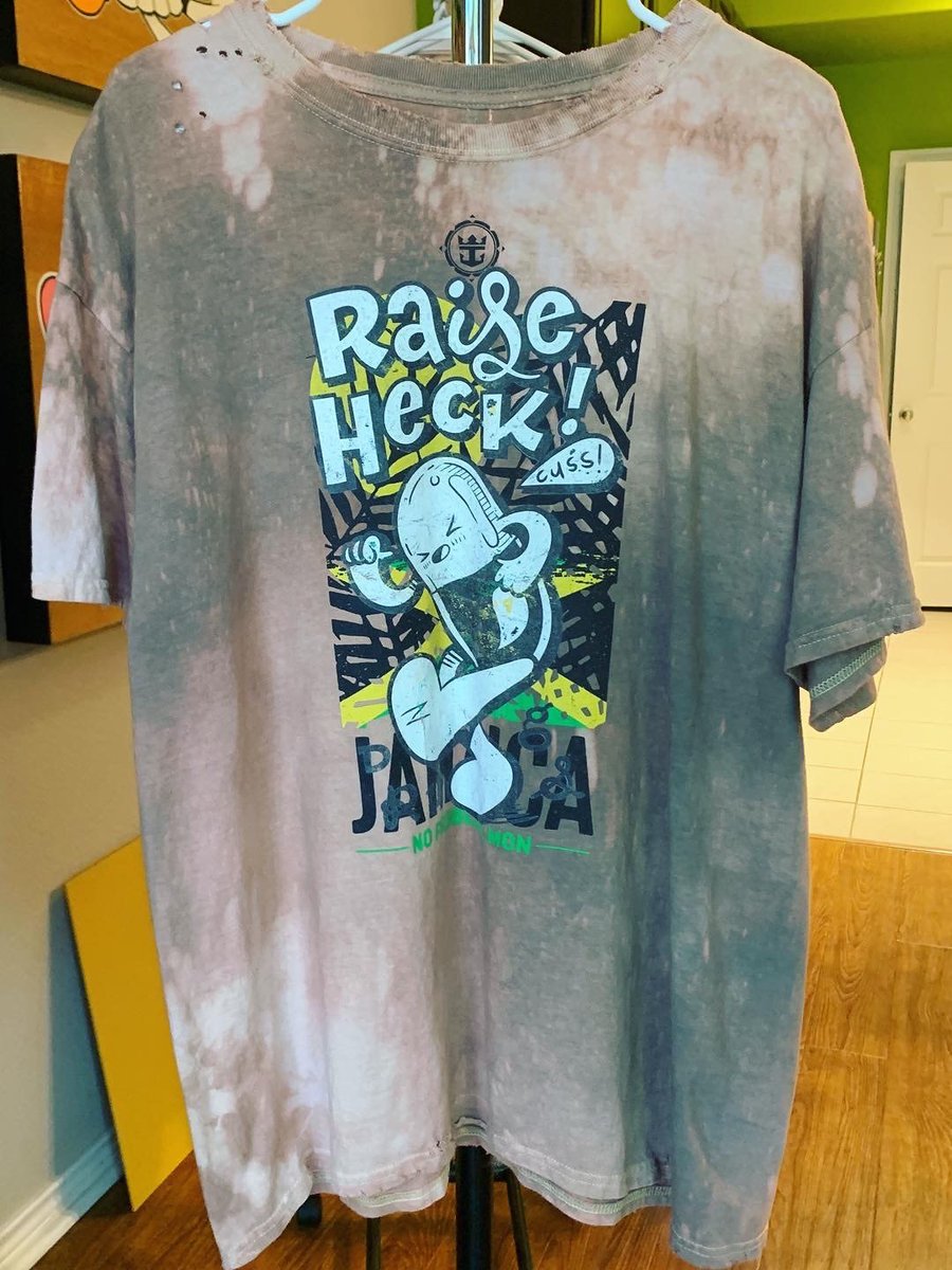 Image of Raise Heck Tee "Jamaica" – XL