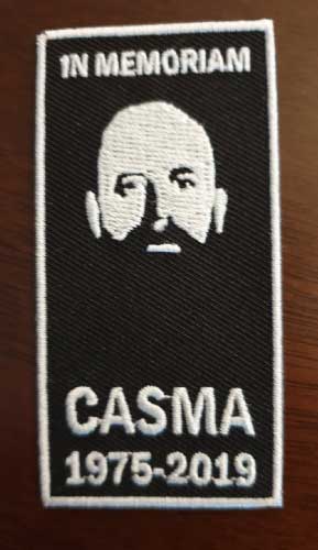 Image of CASMA Memorial patch