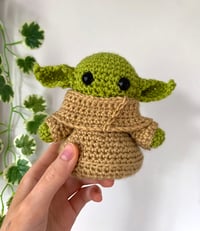 Baby Yoda Handmade Crochet Mini Plush