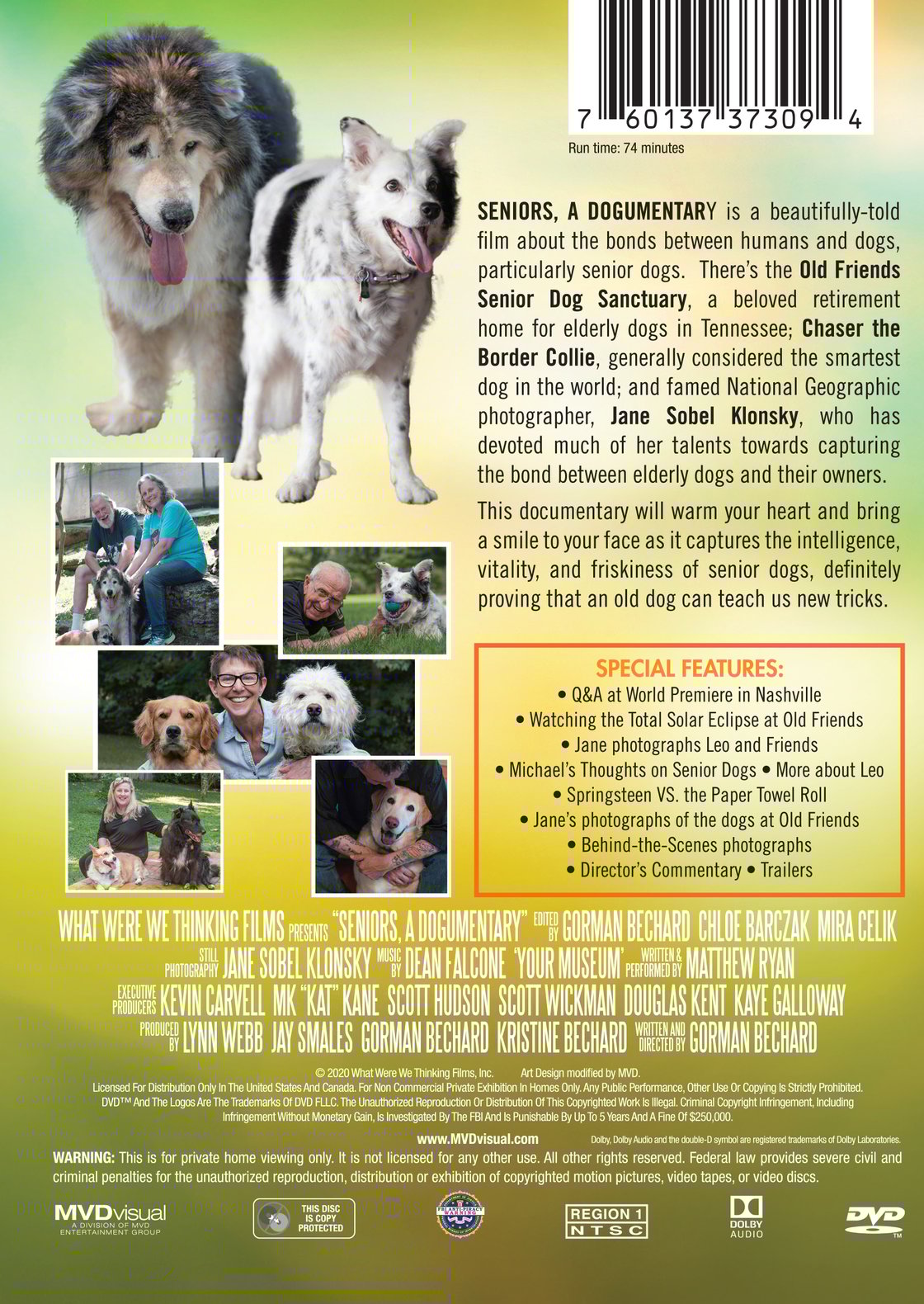 Image of Seniors A Dogumentary deluxe DVD