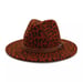 Image of Leopard Jazz Unisex Fedora Hat