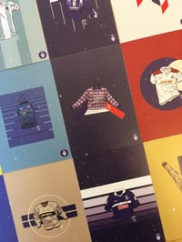 Image 1 of Limited Edition Classic Shirts Postcard Set