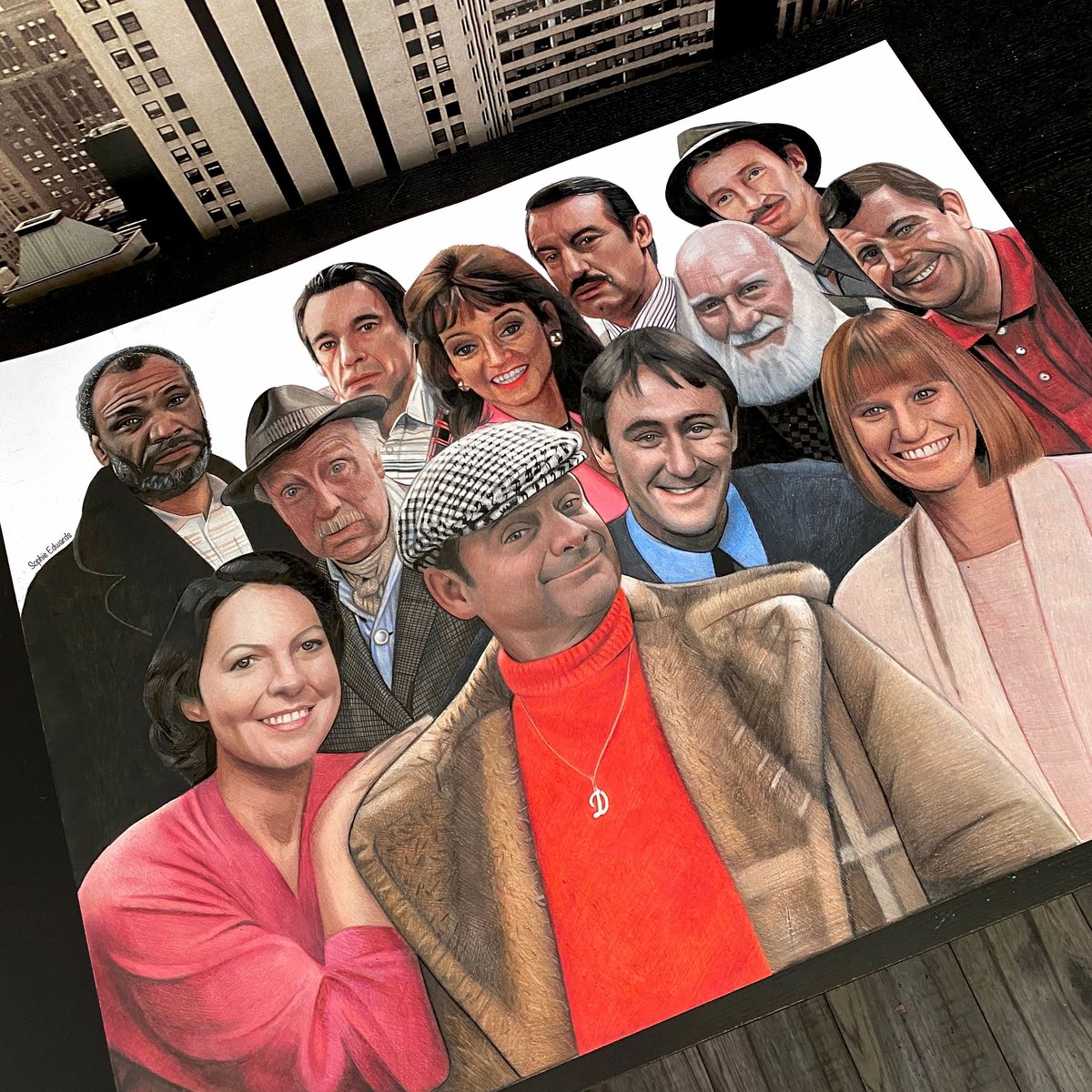 Image of Only Fools and Horses (Full cast) Print
