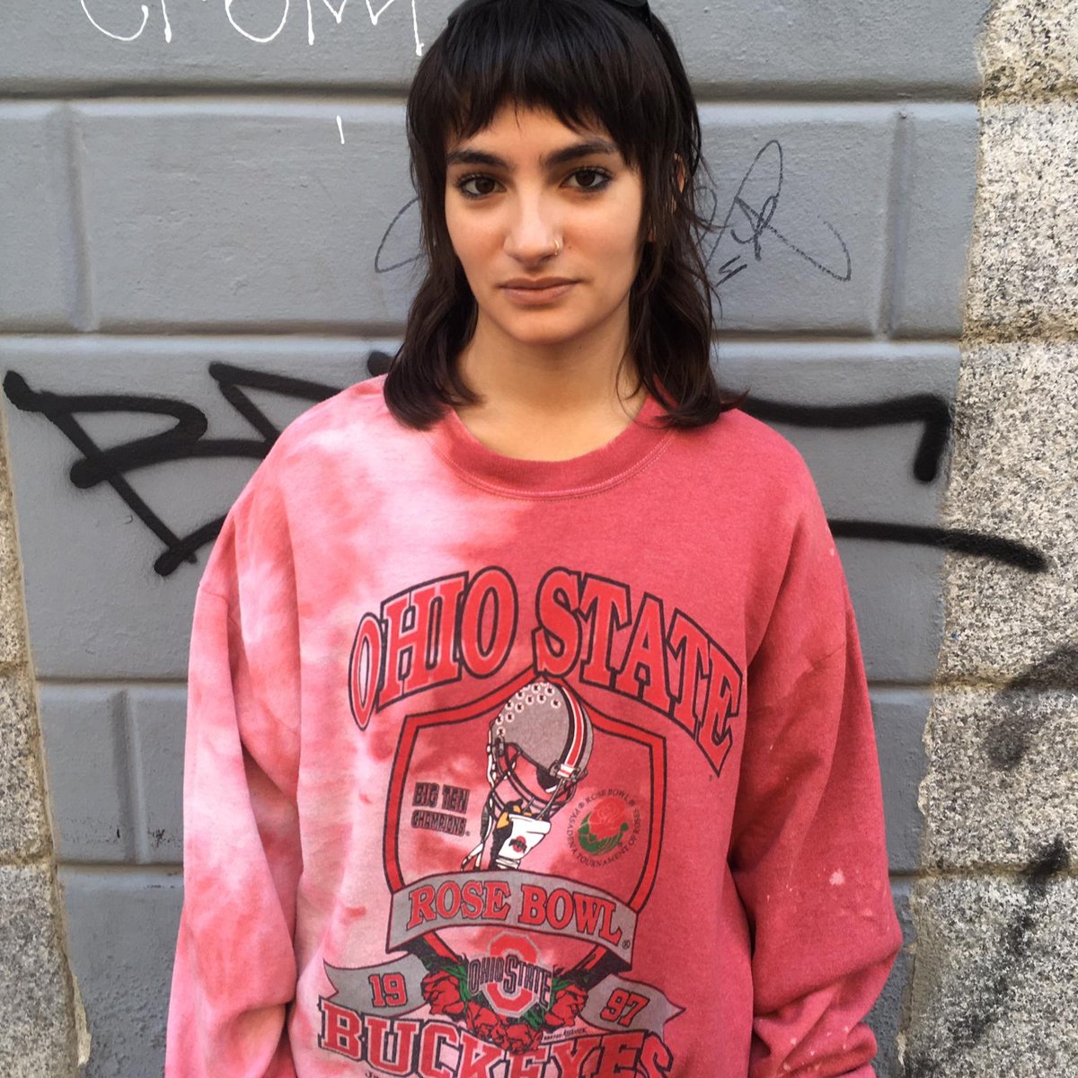 UPCYCLING CREWNECK HOODIE / Groupies Vintage