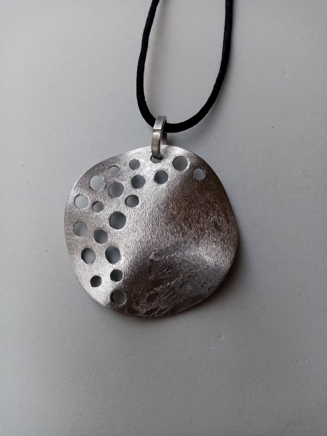 Collar nacar espuma de mar