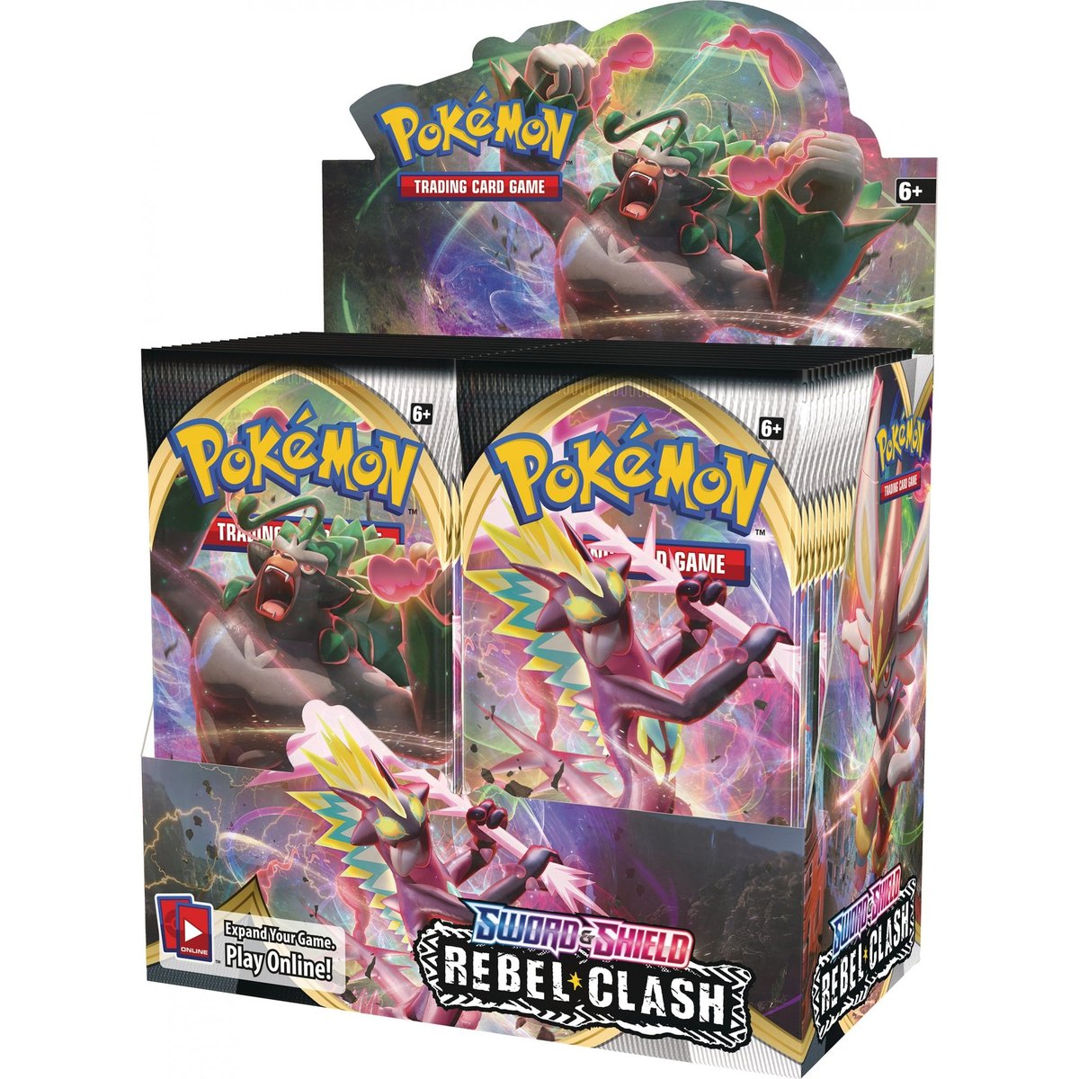 Image of [PRE-ORDER] Rebel Clash - Pokemon Booster Box (36 Packs) 