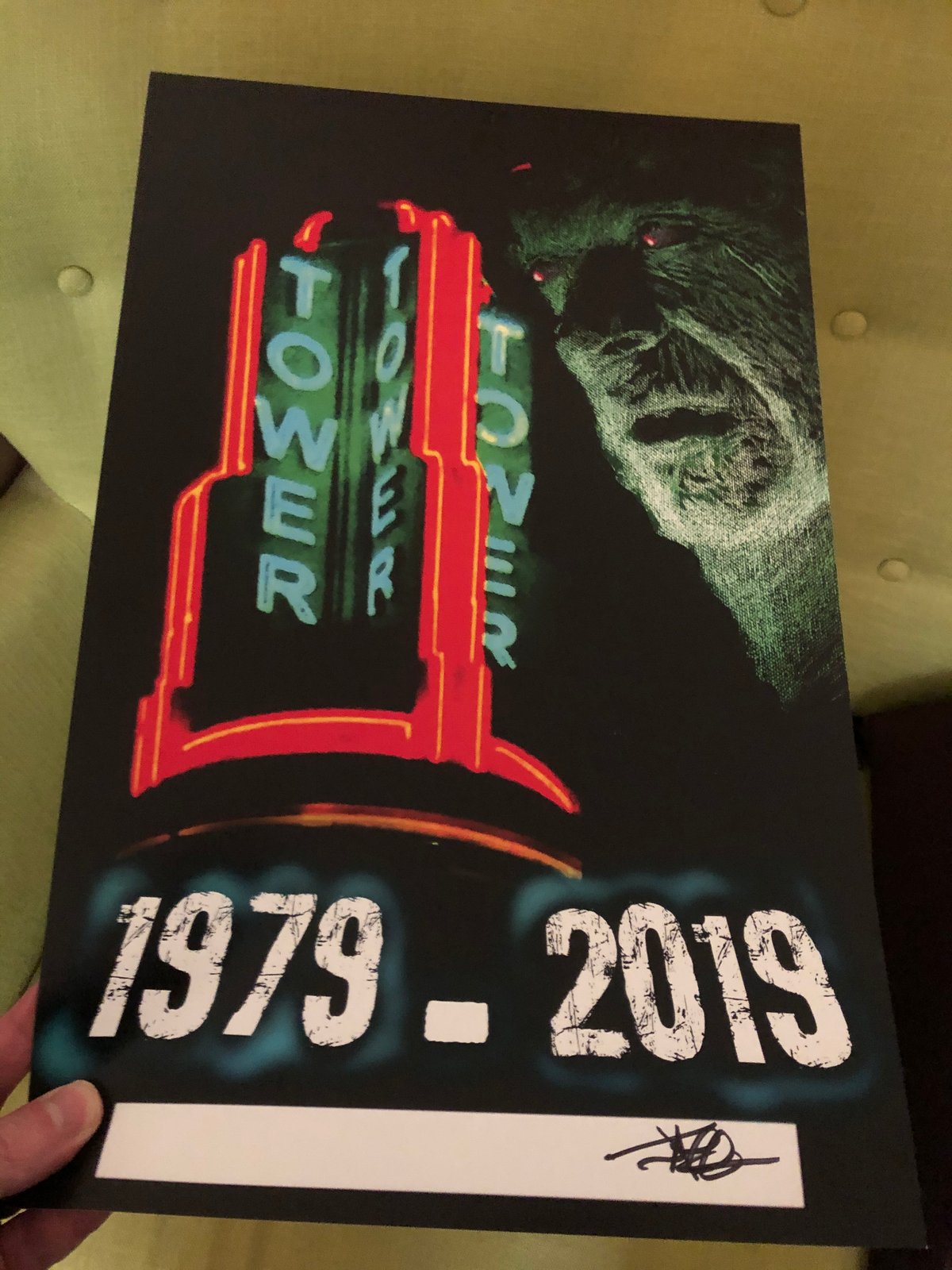 Image of Dawn of the Dead 40th anniversary screening poster