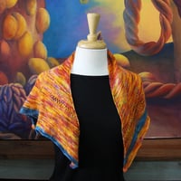 Image 3 of Morning Garden Stream Shawl Pattern