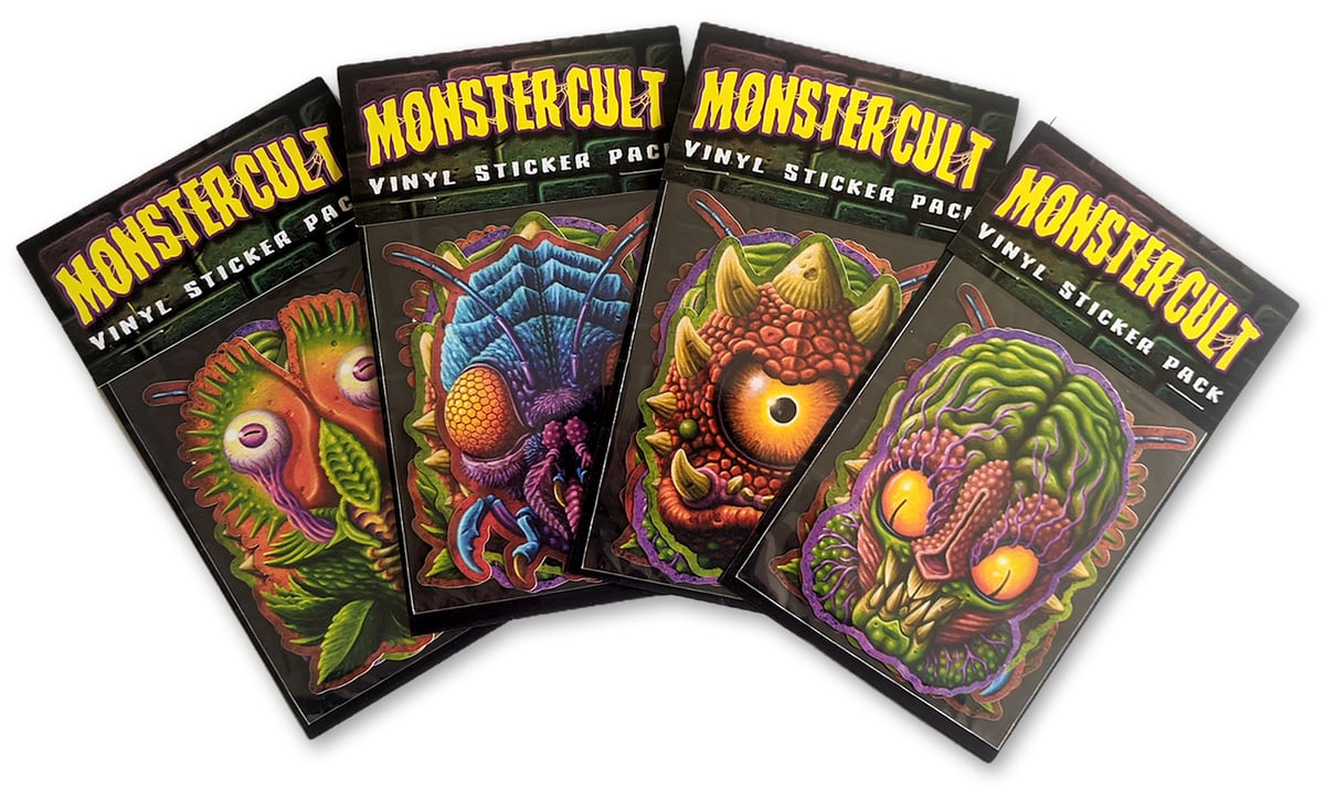 Image of "Monster Cult"  Vinyl Sticker Pack