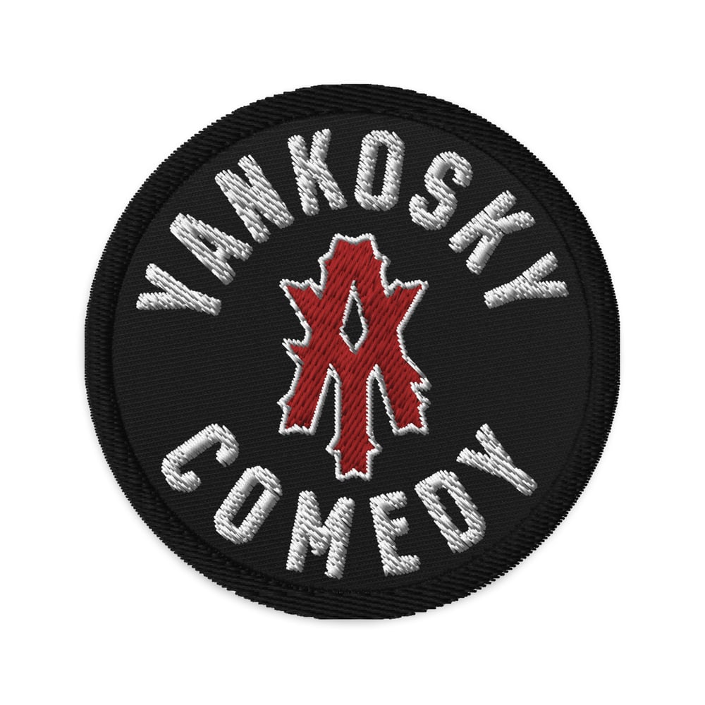 Image of Yankosky Comedy Embroidered patches