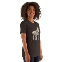 Image 11 of Antique Anatomical Illustration Human and Elephant Skelton Unisex t-shirt