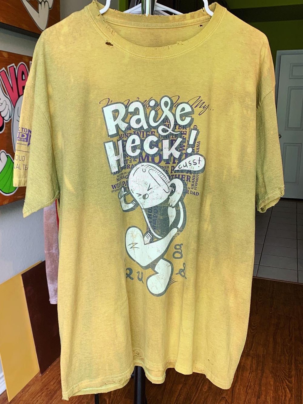 Image of Raise Heck Tee "Autumn Leaves" – Large