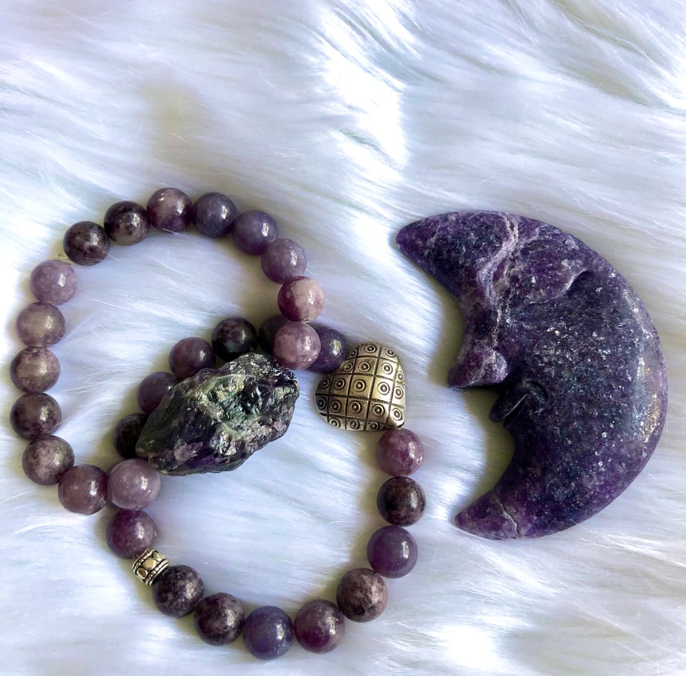 Image of Lepidolite Bracelet 