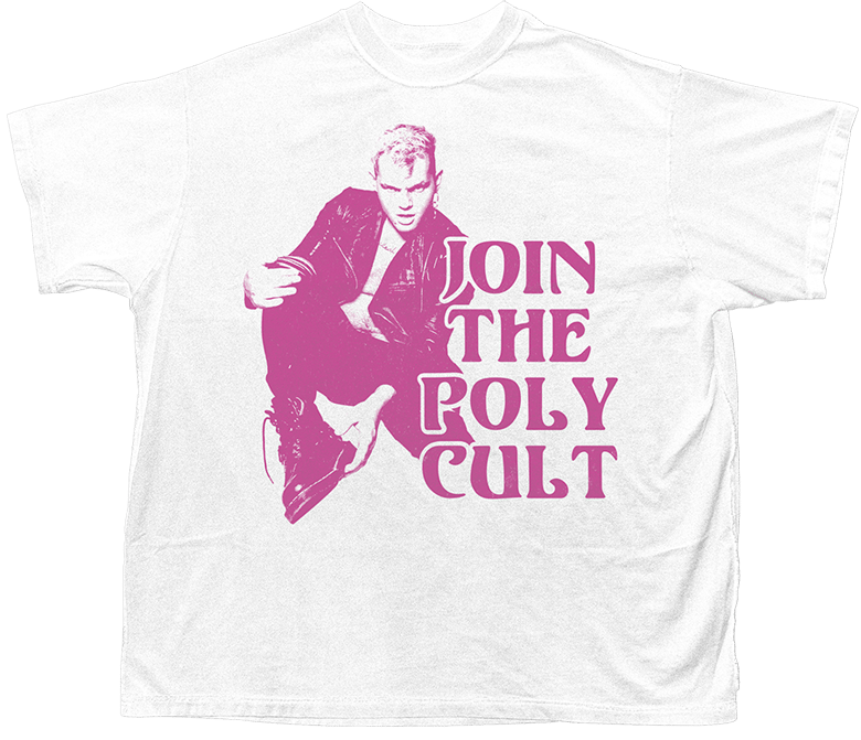 JOIN THE POLY CULT SHIRT (PINK)