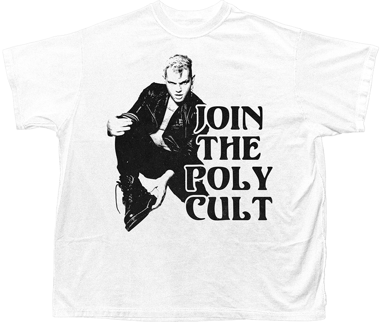 JOIN THE POLY CULT SHIRT (BLACK)