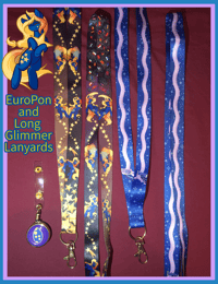 Glimmer and EuroPon Lanyards