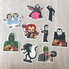 Spooky Character Stickers