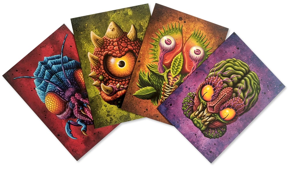 Image of "Monster Cult" Postcards