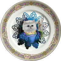 Image 1 of Persian Queen - Vintage Porcelain Plate - #0736