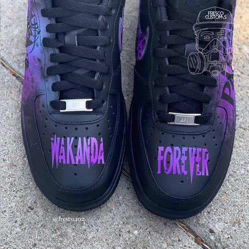 Image of Black Panther - Custom Shoes AF1s 