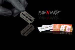 Image of ONLY $15! ! ! ORDER Your RAW N UNKUT RAZOR BLADES 