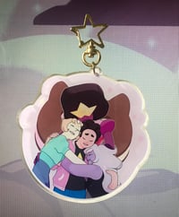 Steven Universe Future Double Sided Charm Crystal Gems