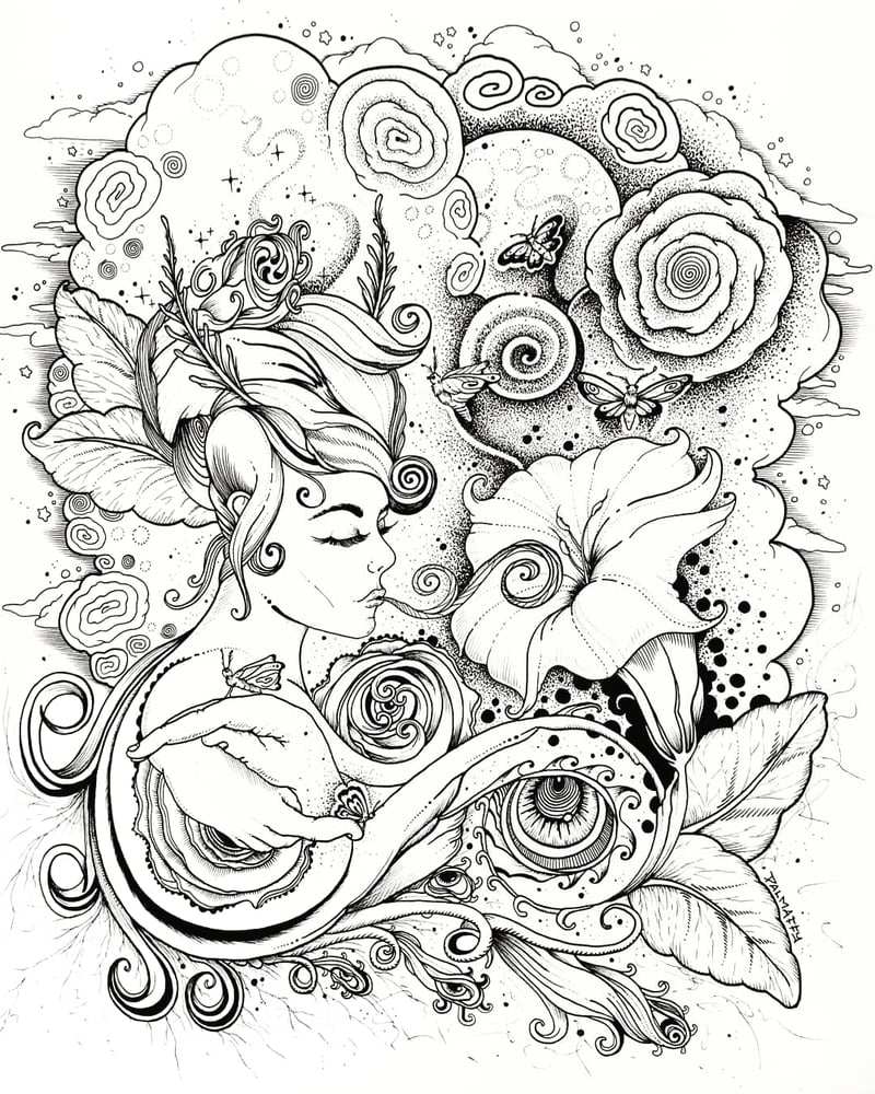 Image of Datura Dreams Fine Art Print