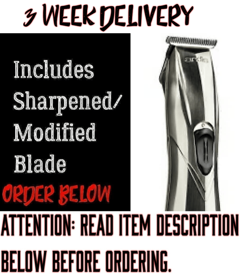 Gætte hed rytme 3 Week Delivery/High Order Volume) Regular Slimline Li W/Modified Slimline  Li Blade | ClipperGrinder Blade Sharpening LLC