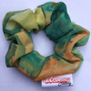 LIMITED EDITION Green Screen printed scrunchie 