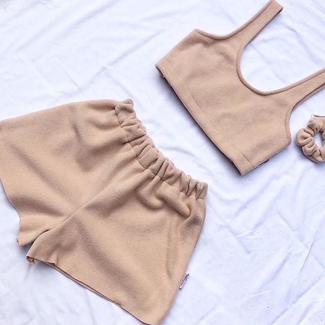 Elasticated Fleece Shorts 