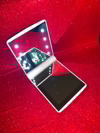 Image 1 of White LED Travel Mirror$