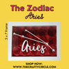 The Zodiac - Aries - Paper Flower Shadow Box