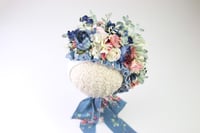 Sitter Side Blooms Floral Bonnet - c