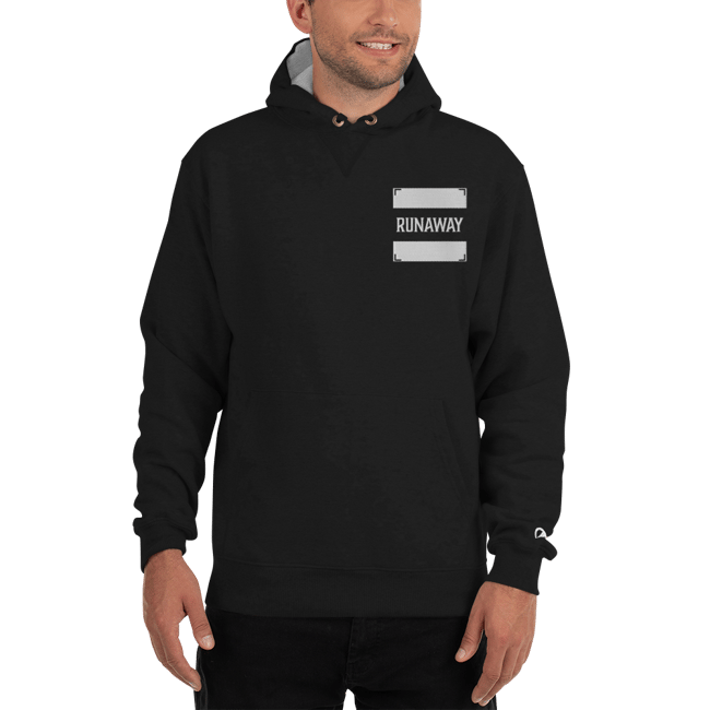 RUNAWAY Authentic Champion Hoodie | Matthew Runaway