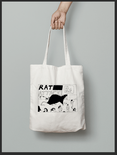Image of 'Rat Attack!' Tote Bag