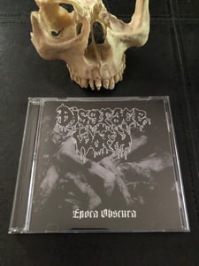 Image of DISGRACE WORM ‘epoca obscura’ cd