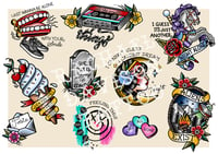 Blink 182 Flash Sheet 