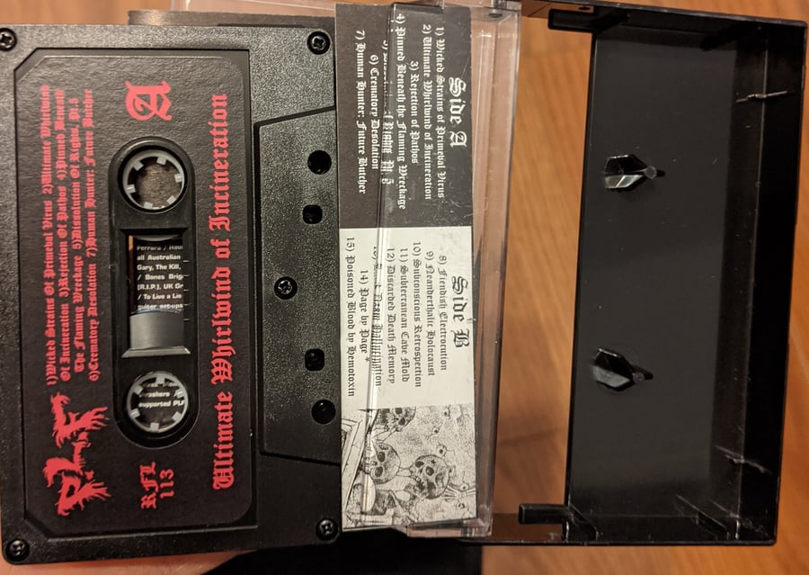 Image of PLF "Ultimate Whirlwind of Incineration" Tape