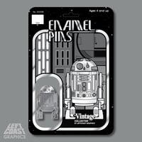 Image 1 of Vintage Collector - Antique Hero Droid Enamel Pin