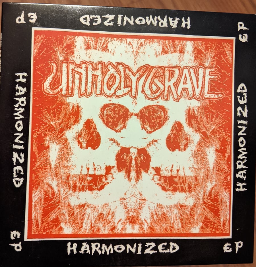 Image of PLF / Unholy Grave split 7" (2005, Out of Print)