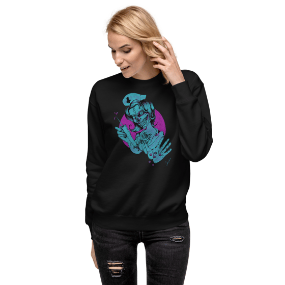 Image of CHOOSE DEATH UNISEX SWEATSHIRT