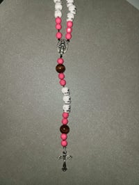 (ANTIQUE SILVER) Memento Mori Rosaries