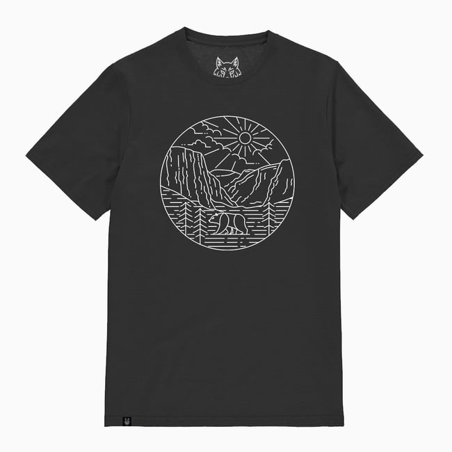 Yosemite Bear T-Shirt Organic Cotton